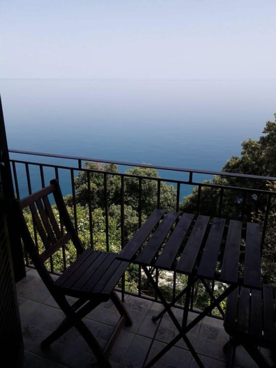 View from the rooms Hostel Katerina