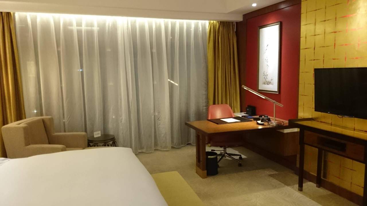 Blick zum Schreibtisch Hilton Tianjin Eco-City