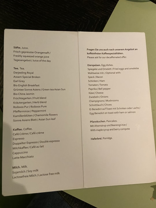 Gastro Gewandhaus Dresden, Autograph Collection