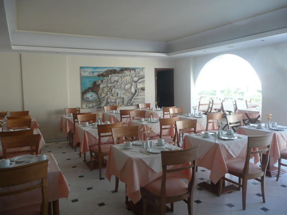 Frühstücksraum Smy Mediterranean White Santorini