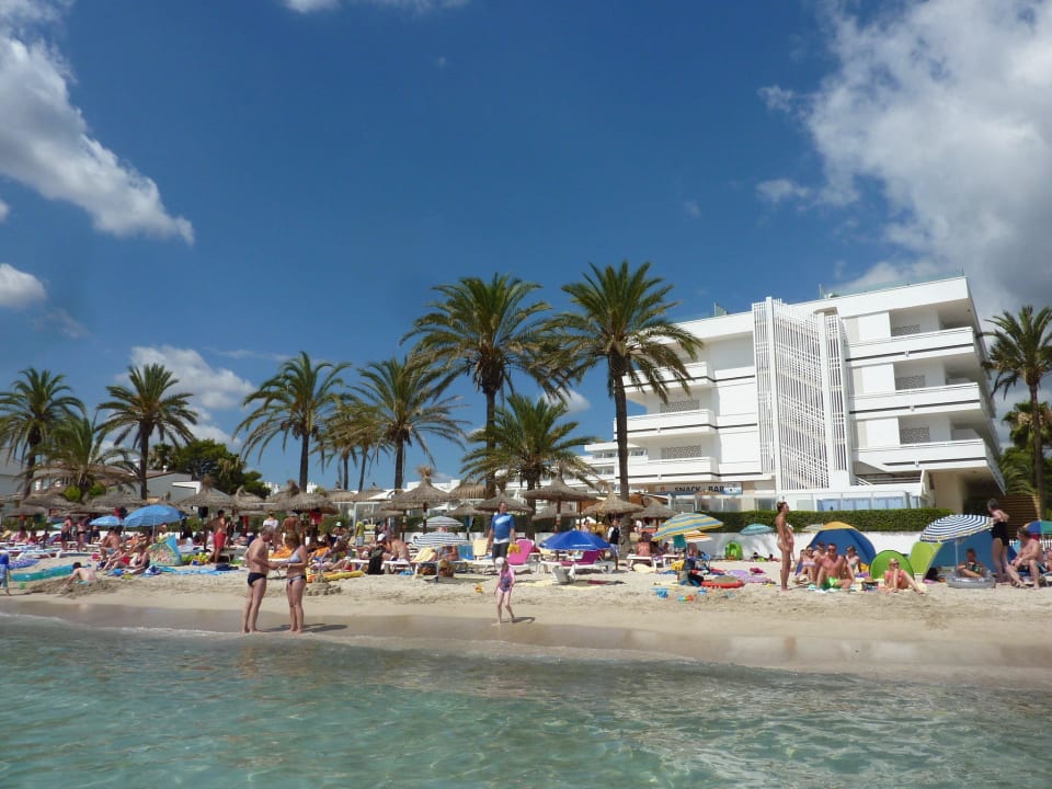Blick vom Strand Hotel Condesa