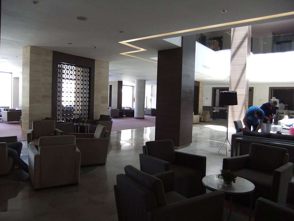 Sitzgruppen in der Lobby Hotel Rosa Beach