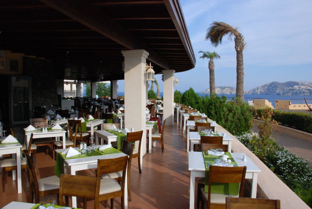 Terrasse Hauptrestaurant Seaside A Lifestyle Resort