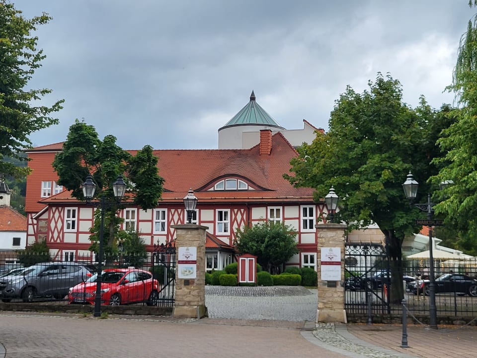 Außenansicht Landhaus Zu den Rothen Forellen