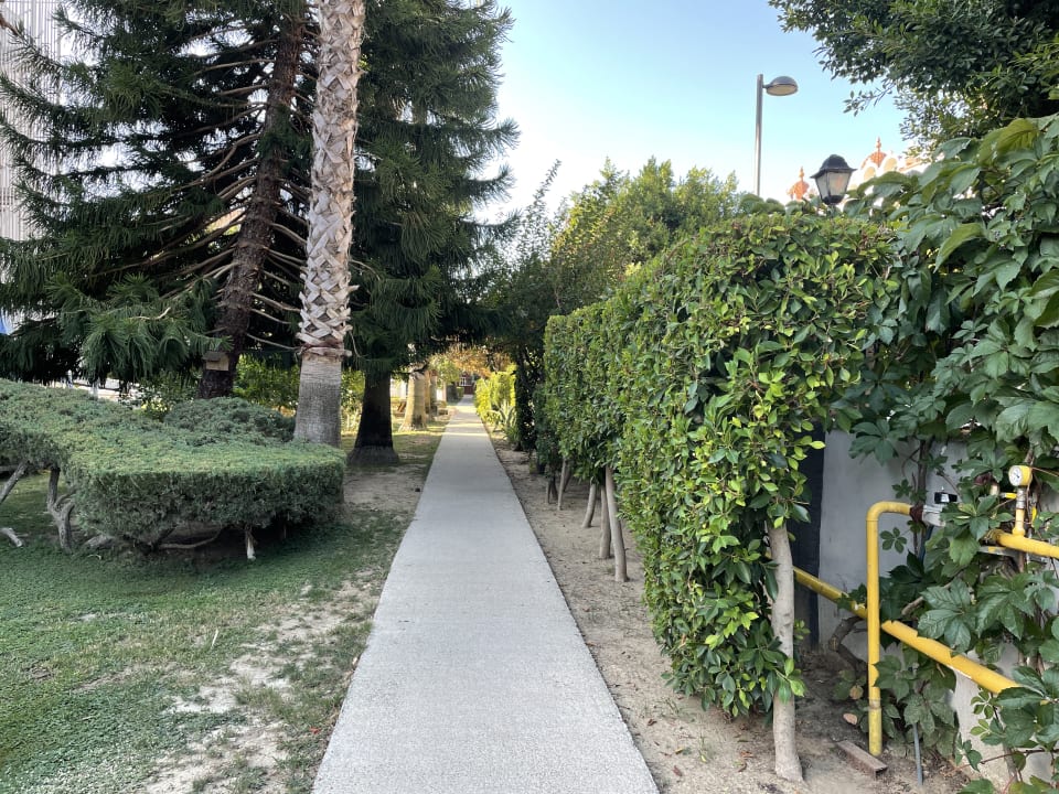 Gartenanlage Grand Seker Hotel