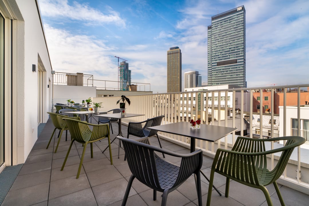 Ausblick Holiday Inn – the niu, Charly Frankfurt City