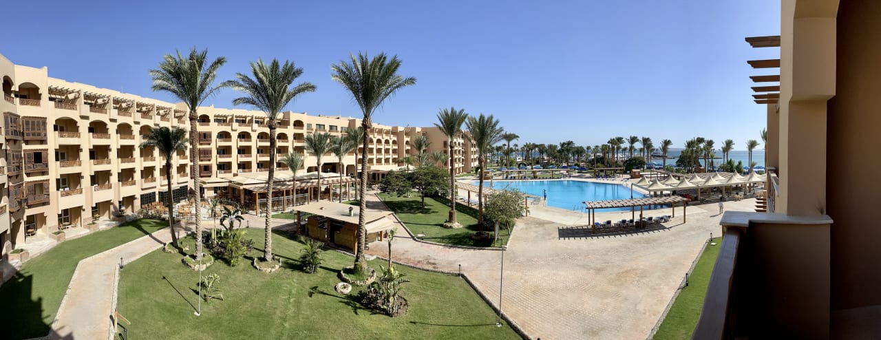 Ausblick Continental Hotel Hurghada