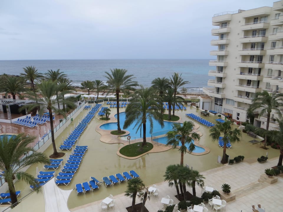 Ausblick vom Balkon Aparthotel Playa Dorada