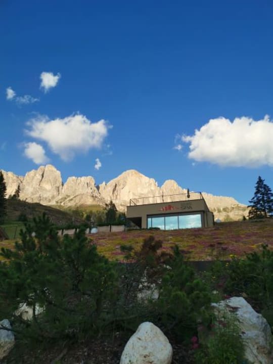 Ausblick Moseralm Dolomiti Spa Resort