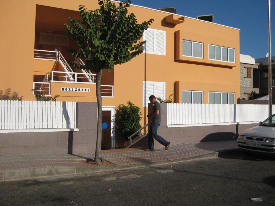 Hoteleingang Apartamentos Horizonte