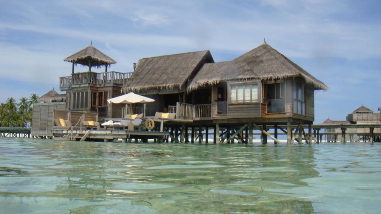 Villa Suite vom Meer aus Gili Lankanfushi Resort