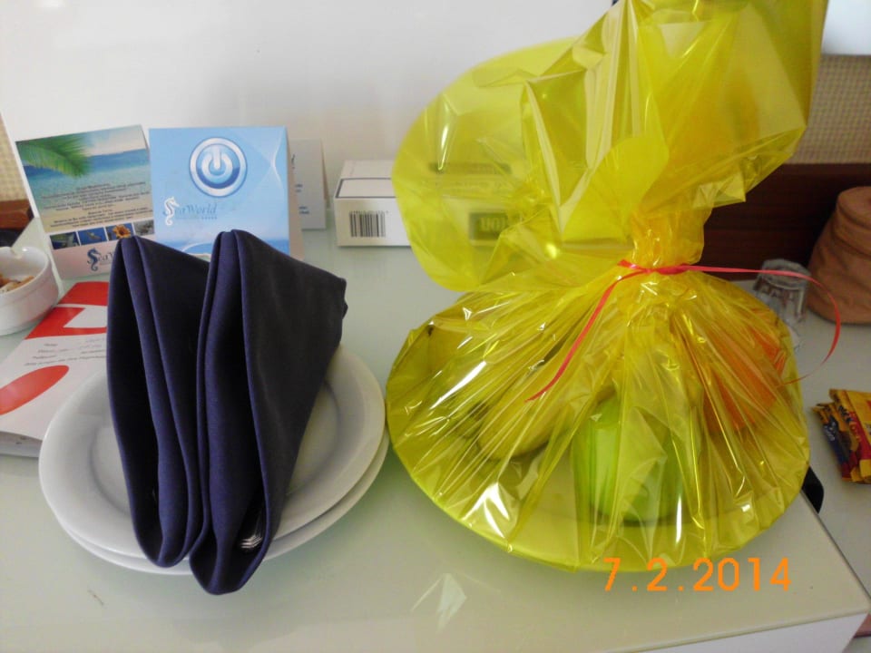 Großer Obstteller zur Begrüßung Seaden Sea World Resort & Spa