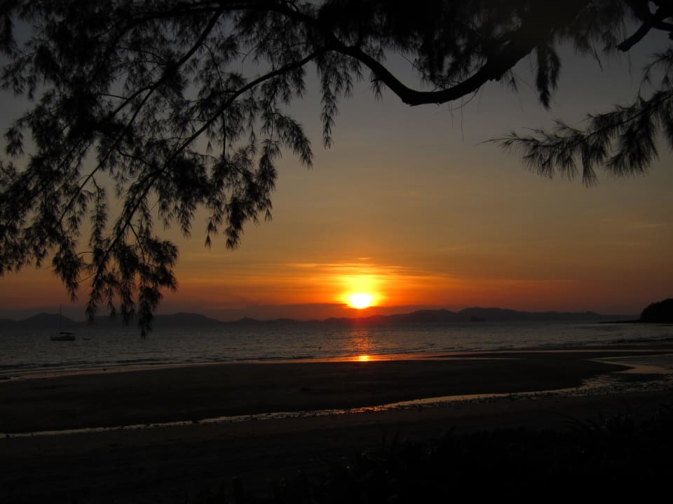 Sonneruntergang Dusit Thani Krabi Beach Resort