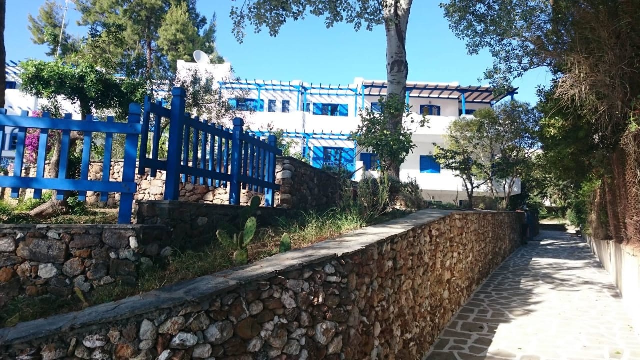 Weg zum Strand Hotel Virginia