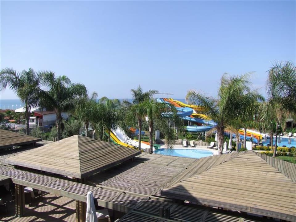 Ausblick vom Frühstücksbereich Sunis Kumköy Beach Resort Hotel & Spa