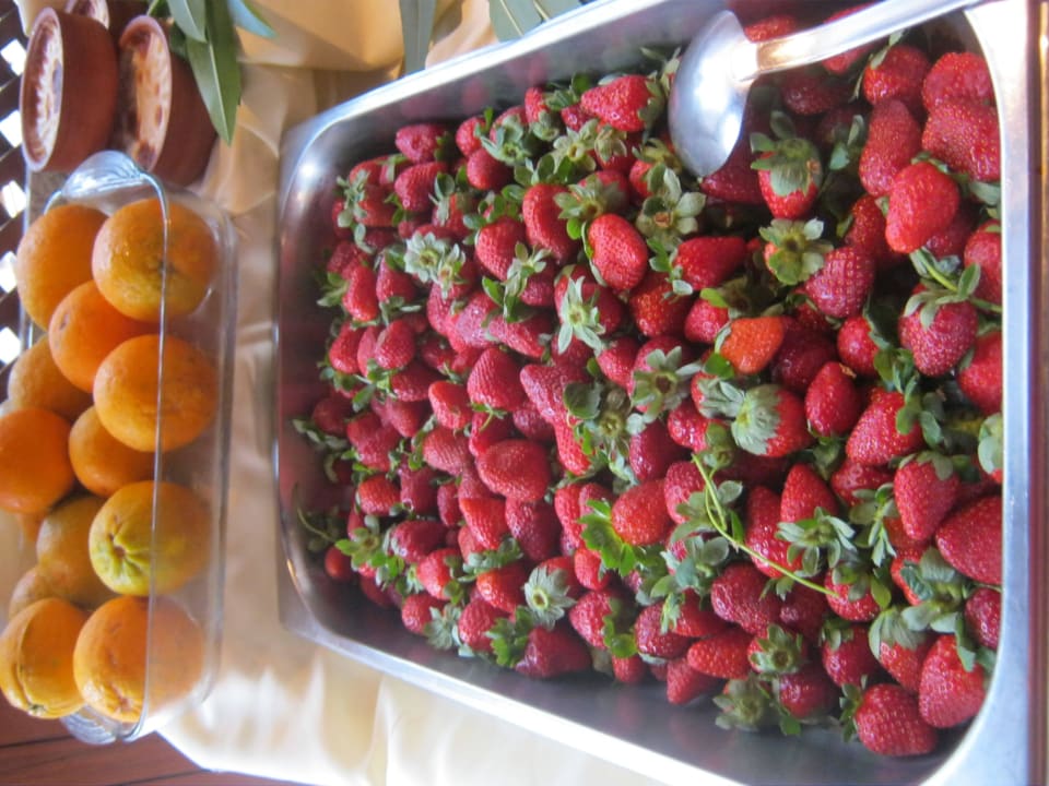 Leckere Erdbeeren  Havana Hotel