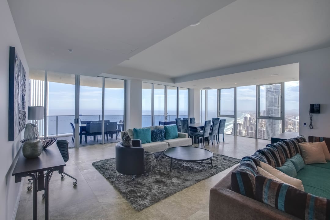 Zimmer Hilton Surfers Paradise Hotel & Residences