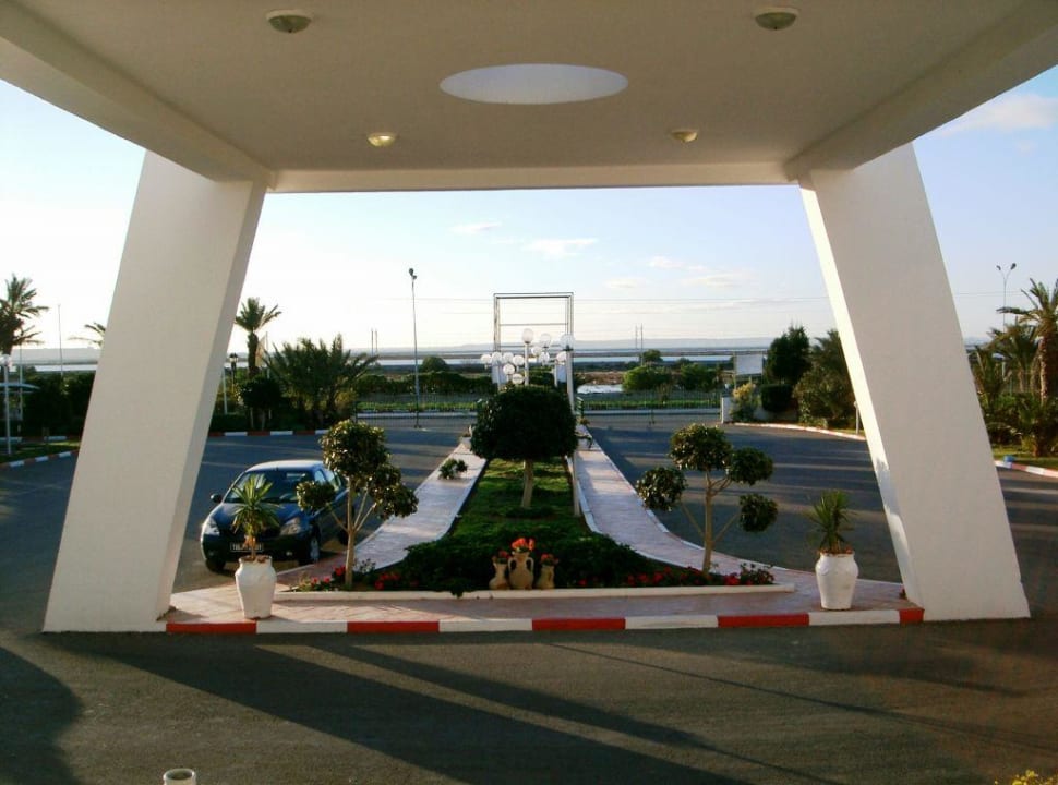 Eingang Hotel Rosa Beach