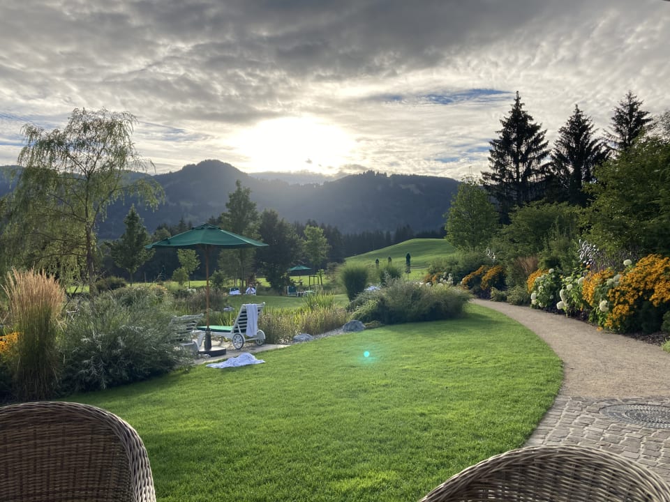 Gartenanlage Sonnenalp Resort