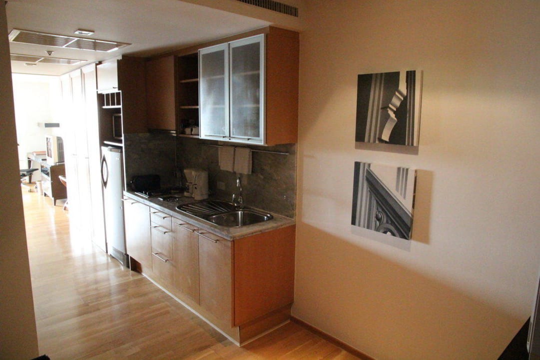 Küchenblock zwischen Wohn-u. Schlafbereich Hotel Lebua At State Tower