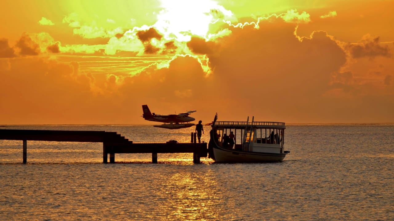 Verkehr rund um Thudufushi Diamonds Thudufushi