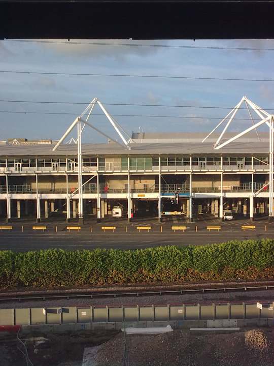 Blick aus dem Fenster ibis Styles London Excel