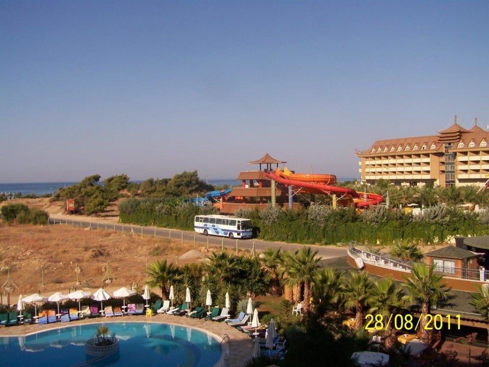 Blick vom Balkon Calimera Hane Garden