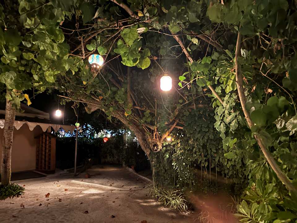 Gartenanlage Centara Ras Fushi Resort & Spa Maldives