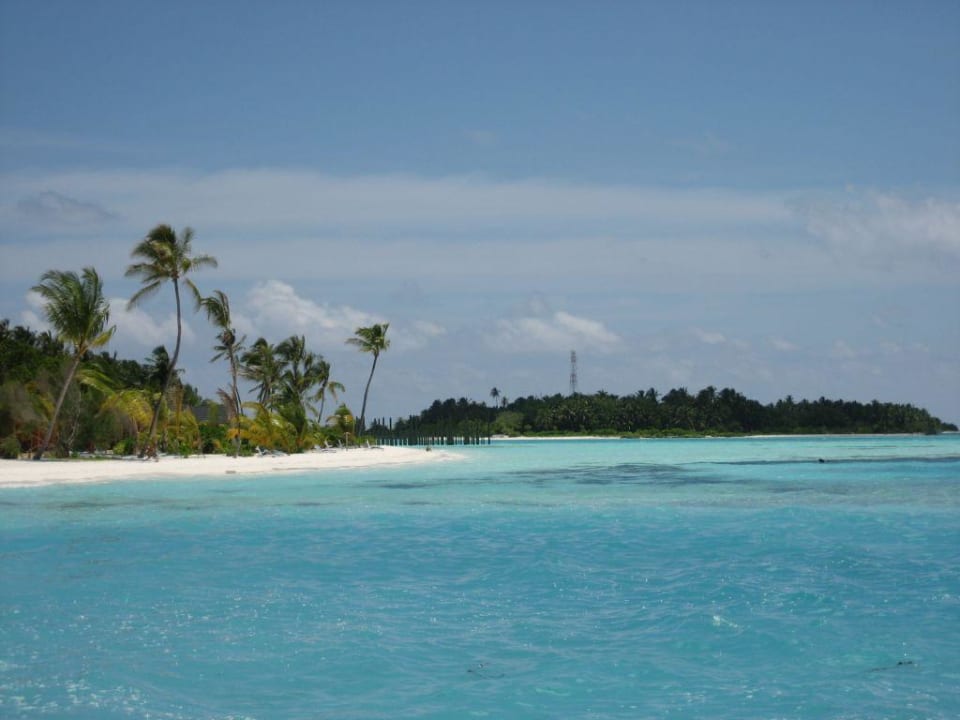 Südspitze der Insel Meeru Maldives Resort Island