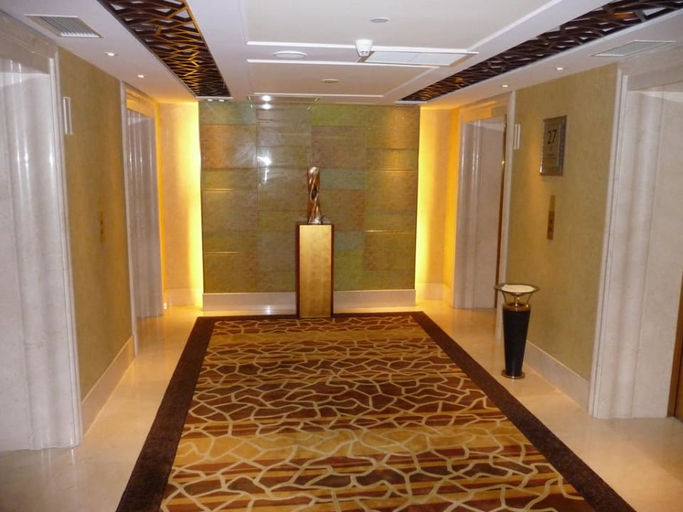 Fahrstuhlbereich Radisson Blu Hotel Shanghai New World