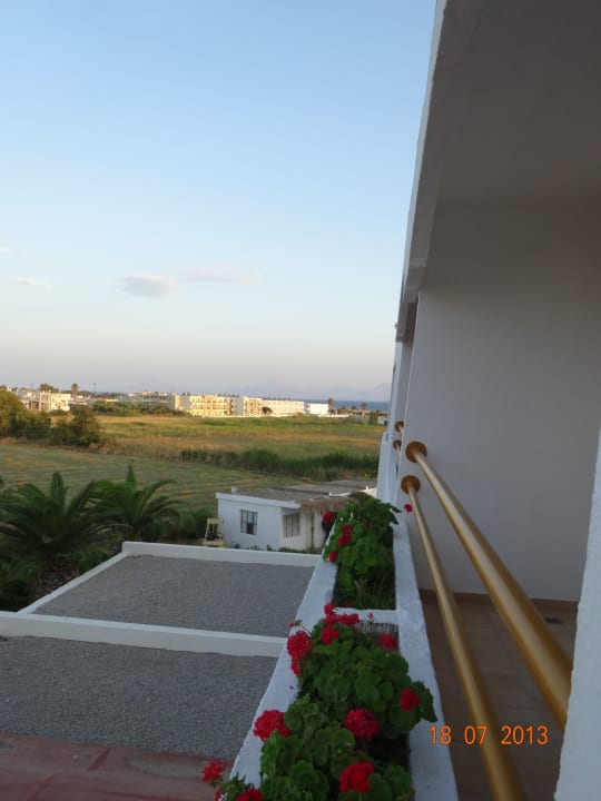 Ausblick Hotel Tigaki Beach