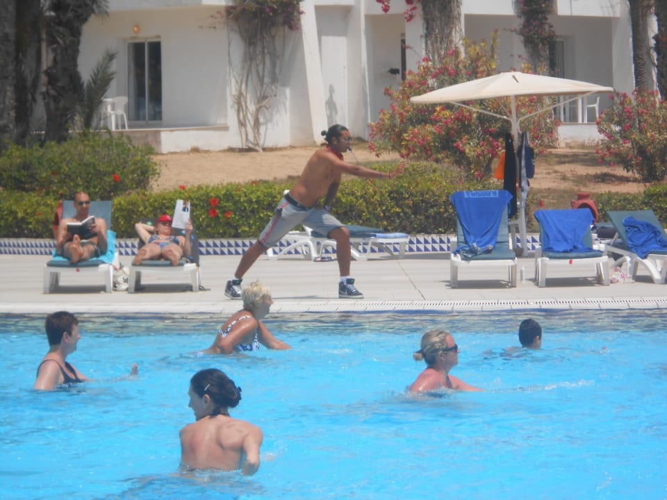 Aquagymnastik mit Lipo Hotel El Mouradi Djerba Menzel