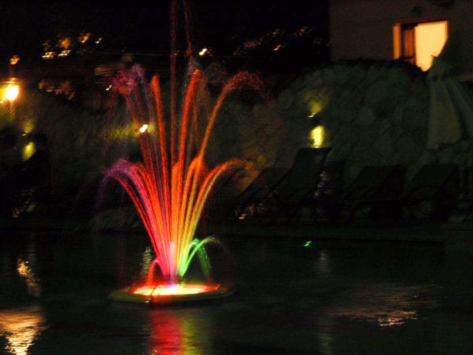 Springbrunnen bei Nacht Cactus Beach