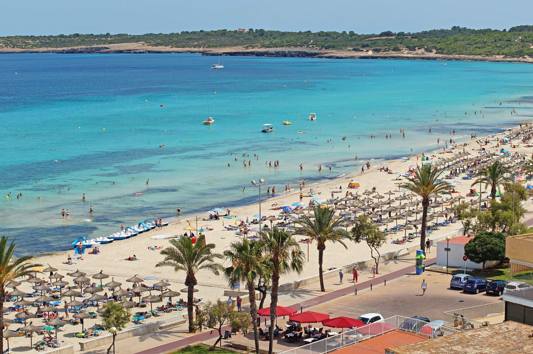 Aussicht vom Balkon CM Playa del Moro