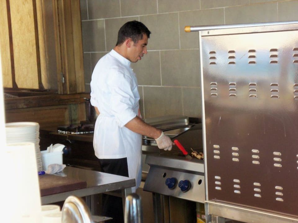 Spiessgrill, hmmm türkische Küche  Hotel Novum Garden Side