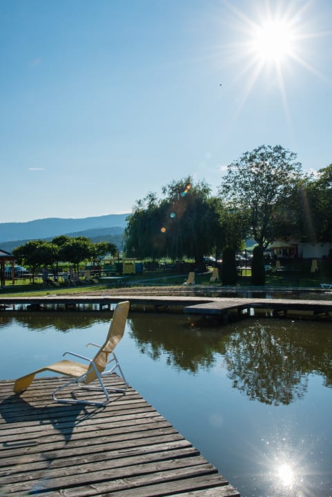 Gartenanlage Gasthof Pension Badesee Park Sonnenfeld