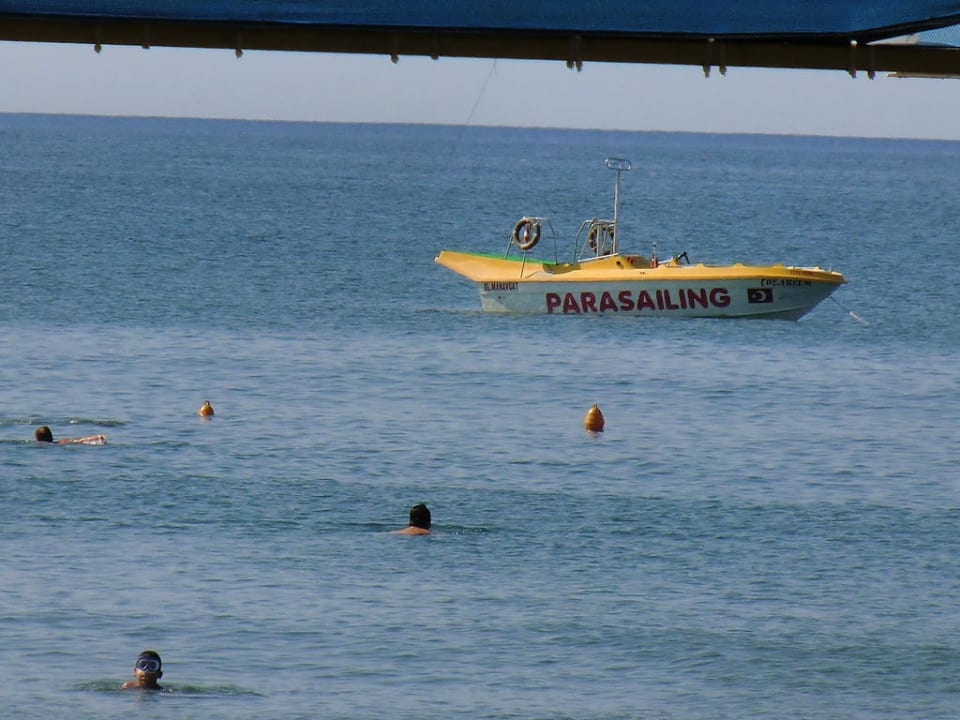 Blick auf das Meer Hotel Orfeus Park