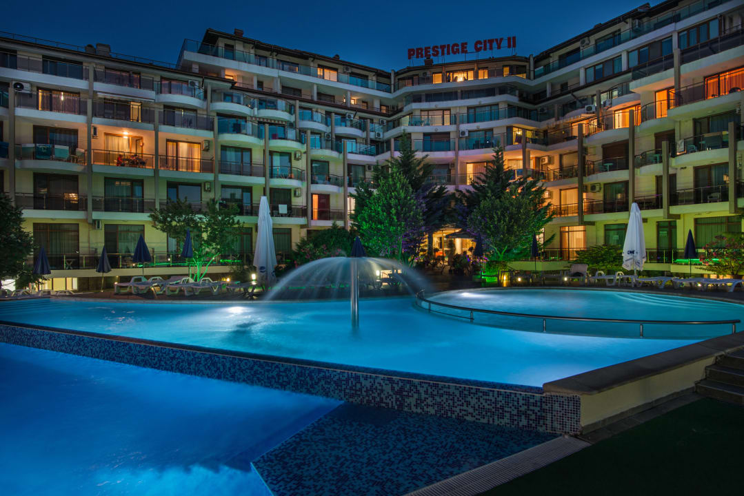 Außenansicht Aparthotel Prestige City II