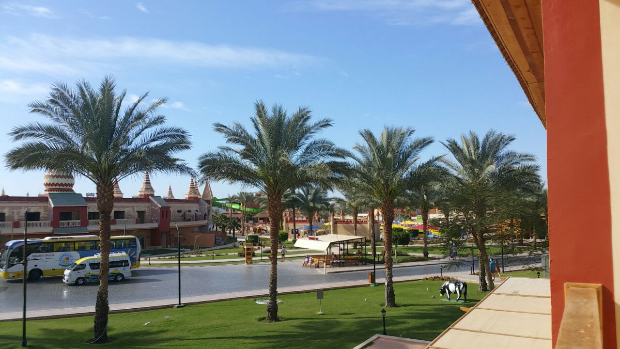 Ausblick Pickalbatros Aqua Blu Resort - Sharm El Sheikh