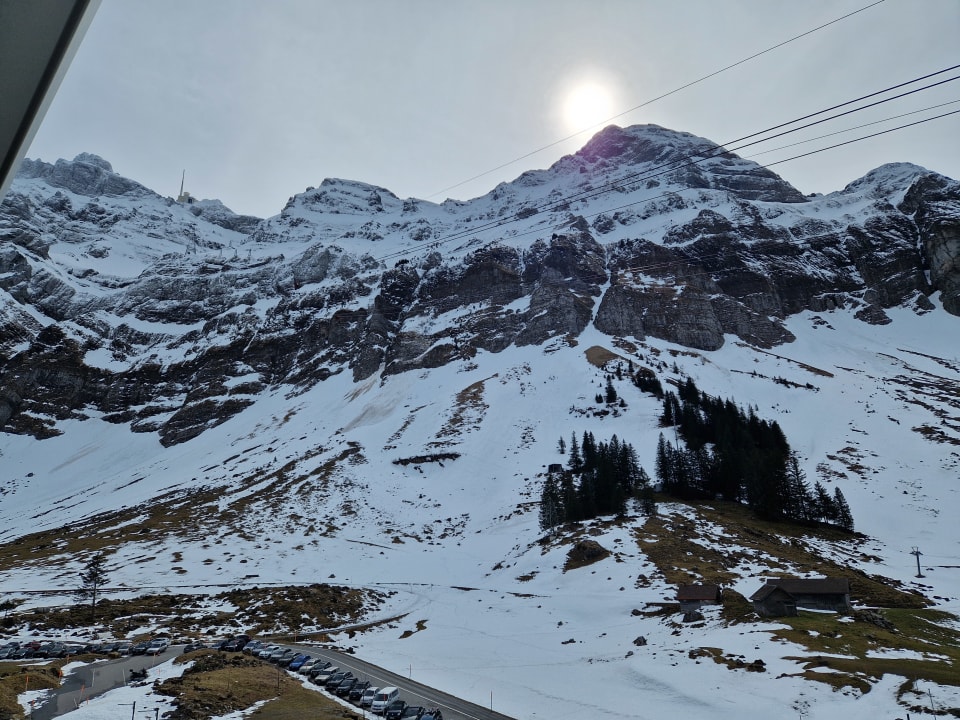 Ausblick Säntis - das Hotel
