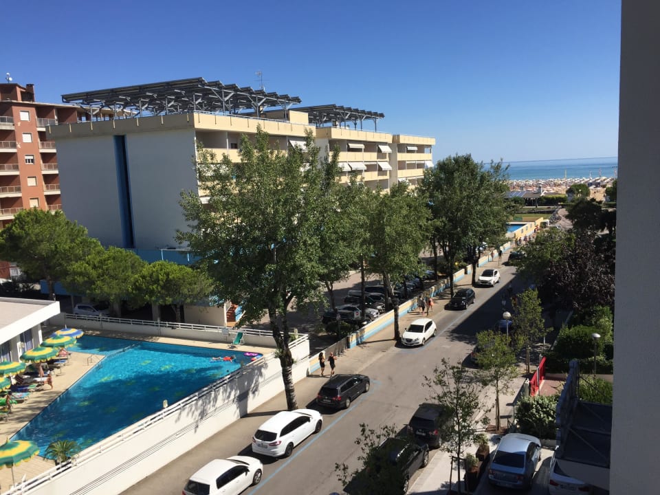 Ausblick vom Balkon Princess Aparthotel