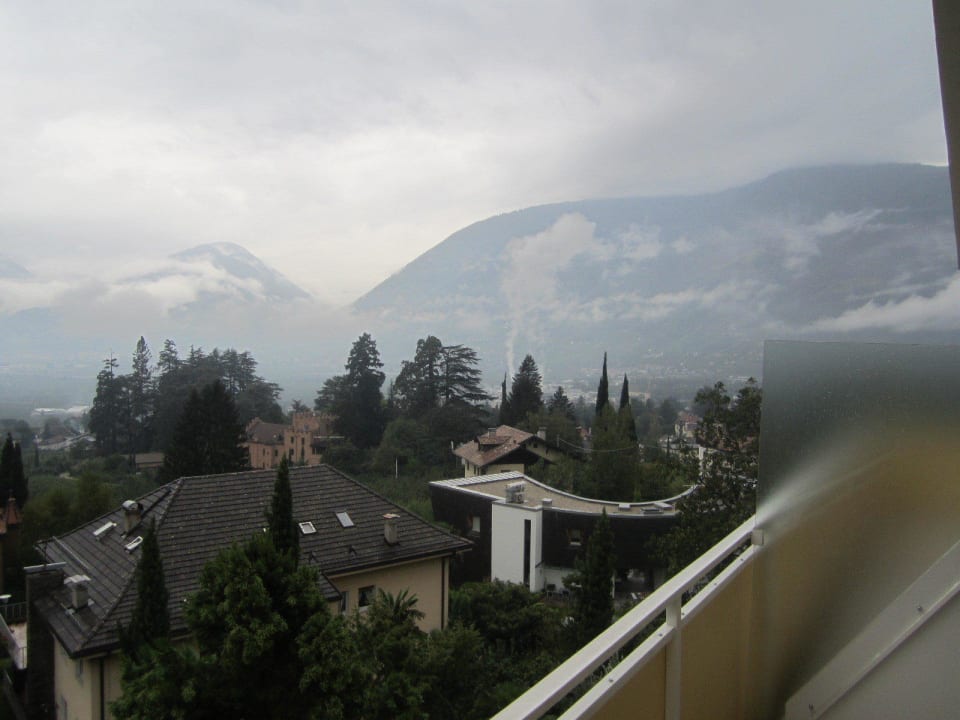 Blick vom Balkon Hotel Anatol
