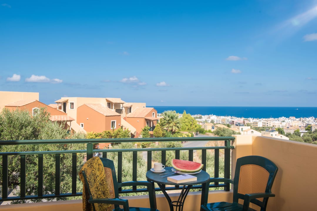 View from the balcony Apartments Dia