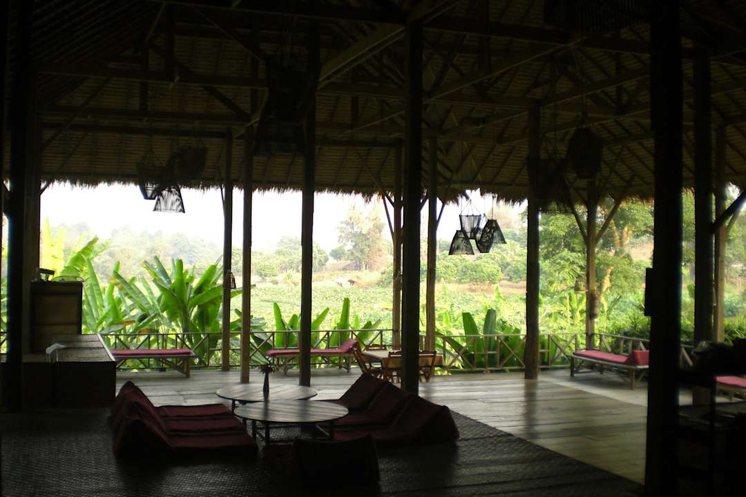 Gemeinschaftsbereich des Bungalows Hotel Lisu Lodge