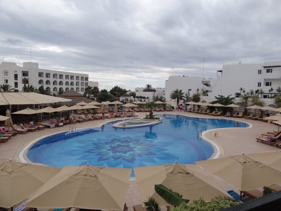 Pool from the room Hotel Royal Nozha