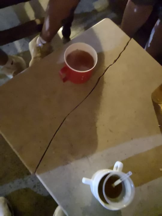 Aussenterrasse Le Jardin Aqua Park Resort