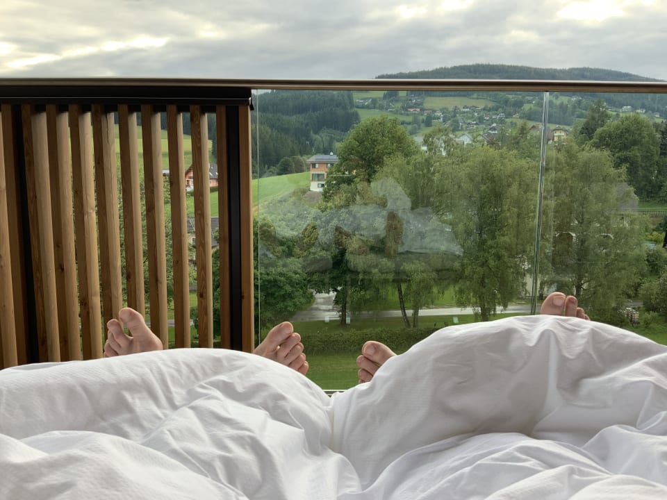 Ausblick Dorfhotel Fasching