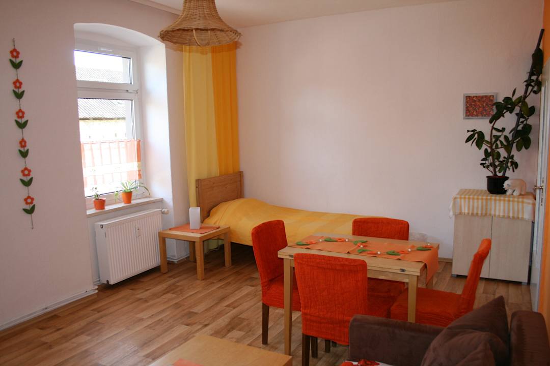 Wohnung 1 Wohnzimmer Ferienwohnung Gut Geschlafen