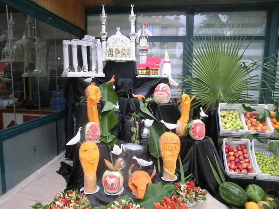 Obst und Gemüse Grand Seker Hotel
