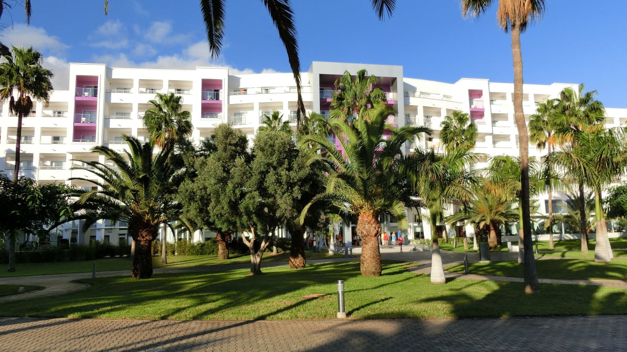 Blick aufs Hotel aus dem Park Hotel Riu Gran Canaria